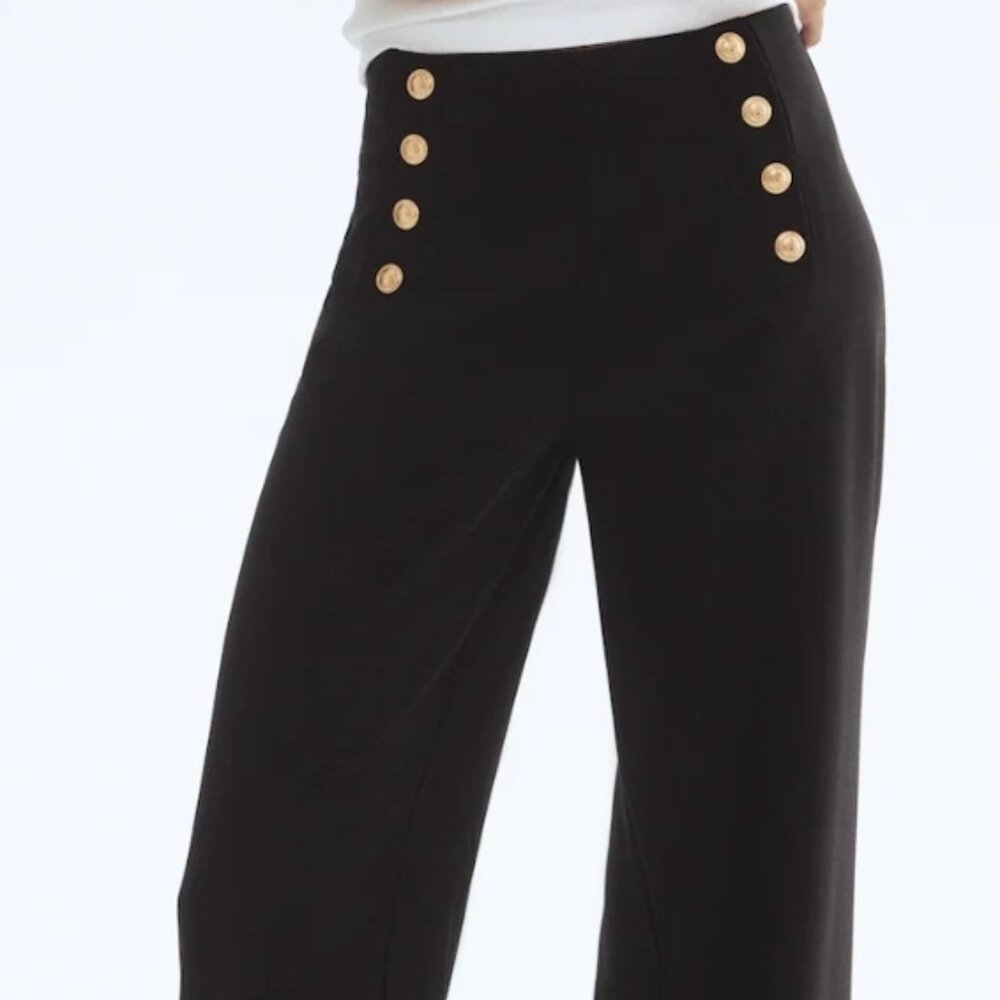H&M High Waist Sailor Pants  XS